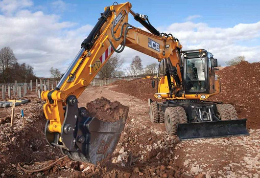 Колесный экскаватор JCB JC 200W