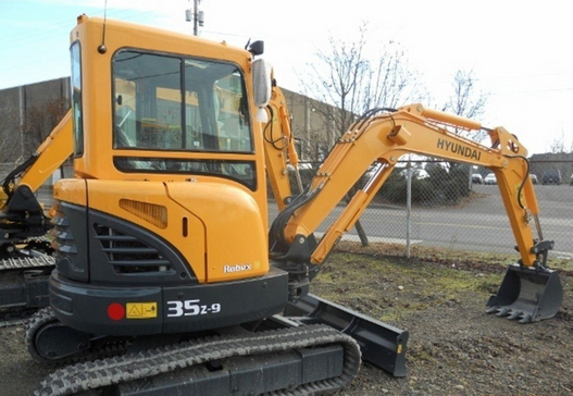 Мини-экскаватор Hyundai R35Z-9