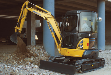 Мини-экскаватор Komatsu PC35